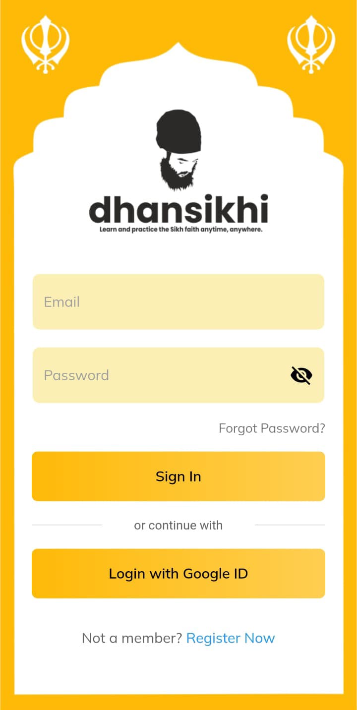 Dhansikhi Mobile App