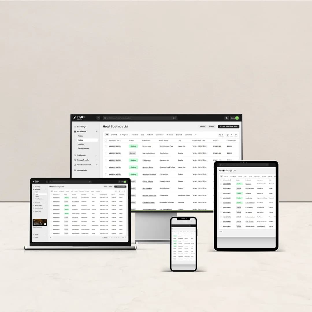 E-Travel, Travel & Hotel Booking System