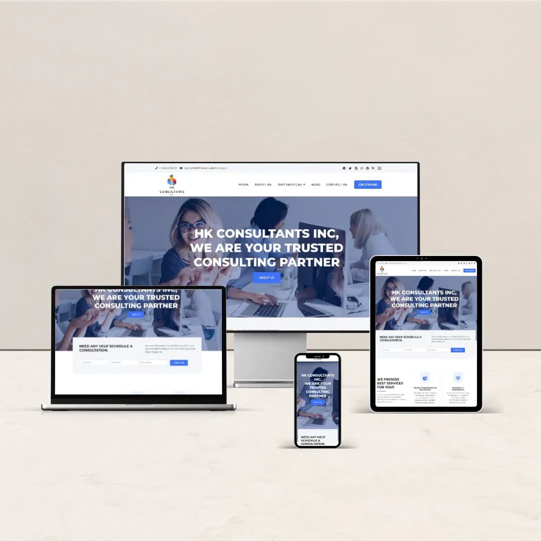 HK Consulting - Corporate Website